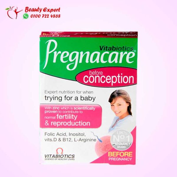 فيتامين بريجناكير قبل الحمل – 30 كبسولة – Pregnacare Conception