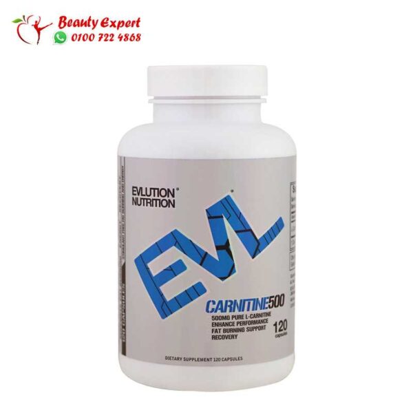 حبوب الكارنتين للاستشفاء العضلي 120 كبسولة | EVLution Nutrition