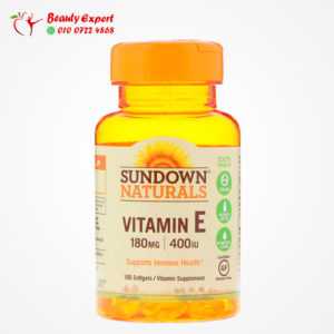 كبسولات فيتامين e 400 وحدة | Sundown Naturals 1