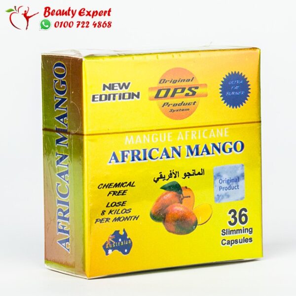 كبسولات المانجو الأفريقي – african mango 36 كبسولة