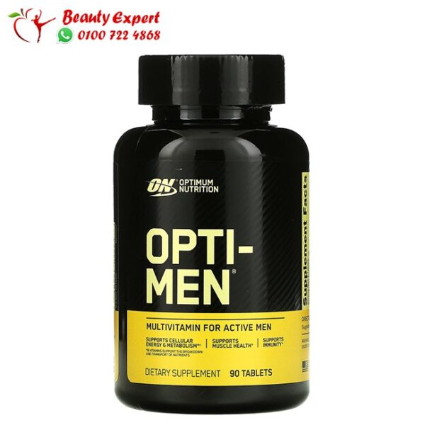 كبسولات اوبتي مان للرجال –  Optimum Nutrition Optin-men 90 كبسولة