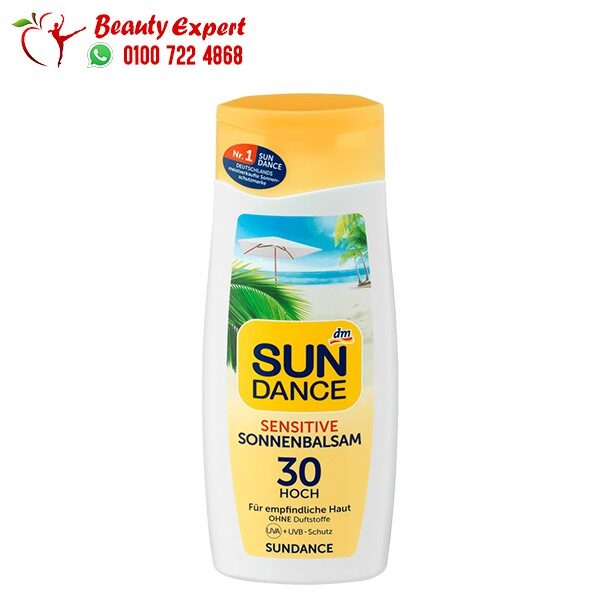 افضل صن بلوك للبشرة الحساسة – SUNDANCE Sun Balm Sensitive SPF 30