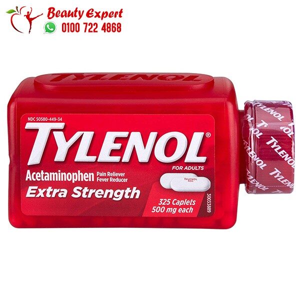 اقراص تايلينول 500 اكسترا عدد 325 قرص – tylenol 500 extra strength