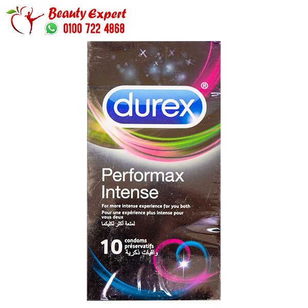 مجموعة واقي ديوريكس بيرفورماكس انتنس 10 قطع – durex condom performax intense-10 condom