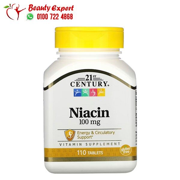 نياسين اقراص niacin 21st Century 100 مجم 110 قرص
