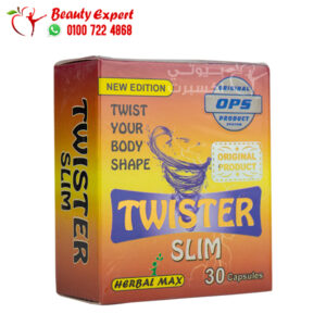 اشتري برشام تويستر سليم للتخسيس هيربال ماكس Twister Slim Herbal Max 30 كبسولة