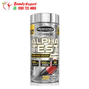 أشتري الفا تست مسل تك مكمل رياضي Muscletech Alpha Test Testosterone Booster 120 كبسولة 