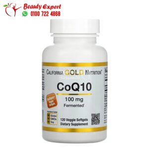 أشتري كبسولات كو انزيم كيو 10 لتحسين صحة القلب California Gold Nutrition Coq10 100 مجم 120 كبسولة