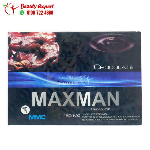 شوكولاتة ماكس مان رجالي 24 قطعة للانتصاب maxman chocolate