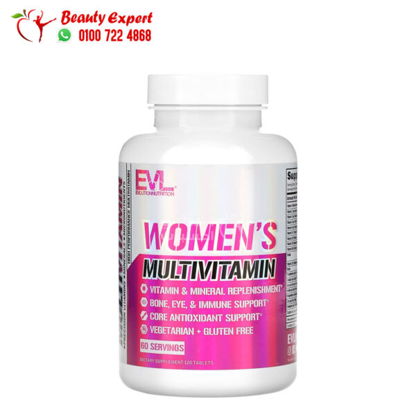 فيتامينات متعددة للمرأة لتحسين الصحة العامة EVLution Nutrition, Women's Multivitamin